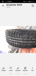 4 roues avec pneu neige., Enlèvement, Comme neuf