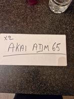 vintage akai adm65  2, Muziek en Instrumenten, Microfoons, Ophalen, Zo goed als nieuw