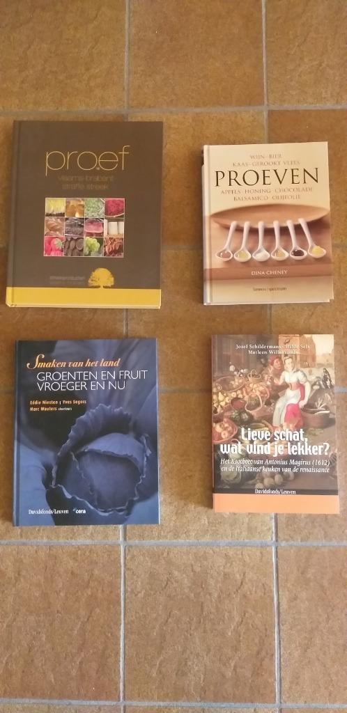 Boeken over voeding proeven, Boeken, Gezondheid, Dieet en Voeding, Zo goed als nieuw, Ophalen