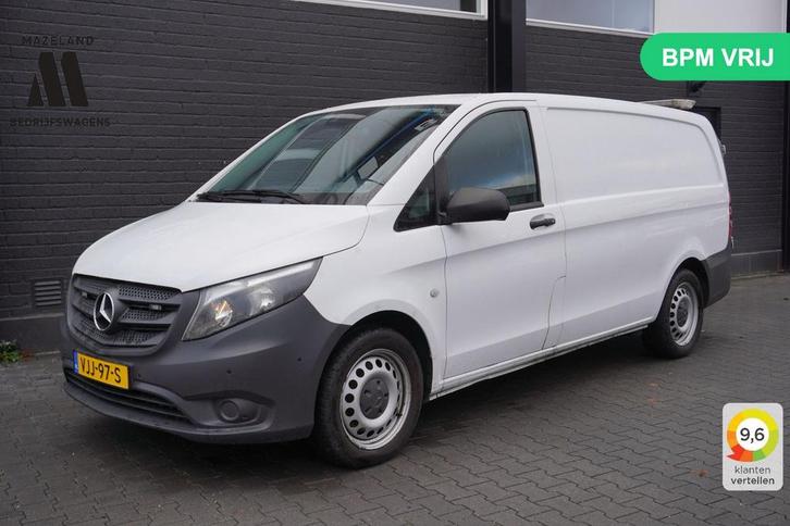 Mercedes-Benz Vito 116 CDI Automaat Lang - EURO 6 - A/C Clim, Auto's, Bestelwagens en Lichte vracht, Bedrijf, ABS, Centrale vergrendeling