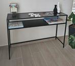 Wandtafel, zwart. 120 x 35 x 80 cm (lxbxh), Huis en Inrichting, Tafels | Sidetables, Ophalen