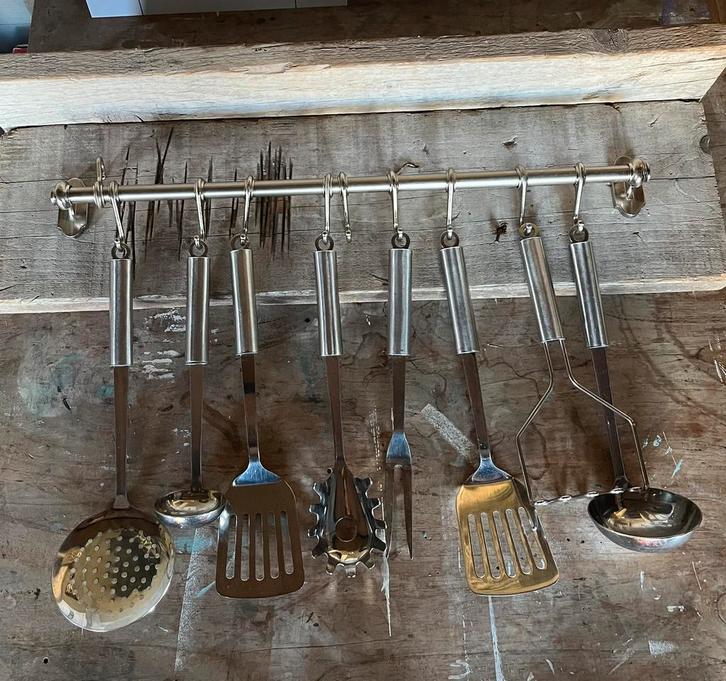 Keukengerei, Huis en Inrichting, Woonaccessoires | Kapstokken, Gebruikt, Wandhaken, Metaal, Ophalen