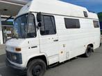 Mercedes 508 kamperauto Oldtimer van 27/09/1983, Caravans en Kamperen, Mobilhomes, 6 tot 7 meter, Diesel, Bedrijf, Mercedes-Benz