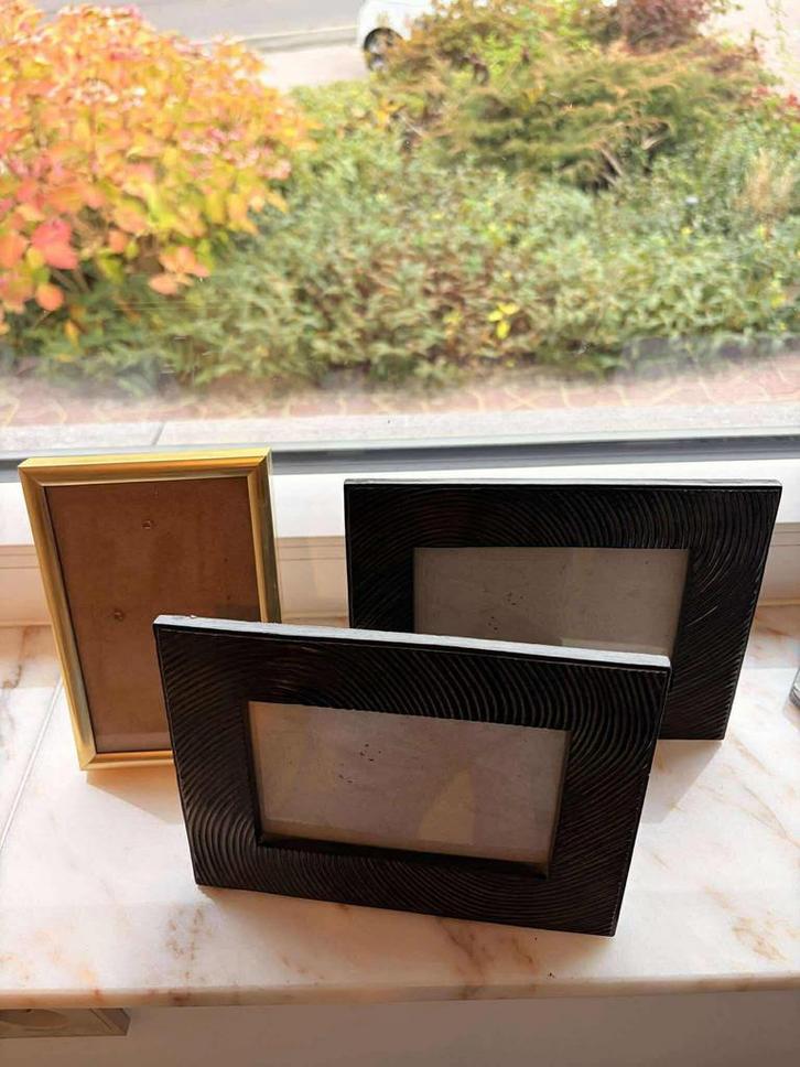 Set van 3 decoratieve lijsten — „Maisons du Monde”, Audio, Tv en Foto, Fotografie | Fotolijsten, Zo goed als nieuw, Ophalen of Verzenden