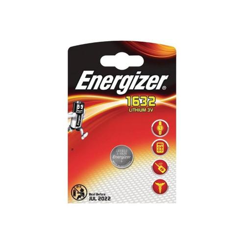 CR1632 Lithium batterij 3V 1-blister, Hobby en Vrije tijd, Elektronica-componenten, Nieuw, Ophalen of Verzenden