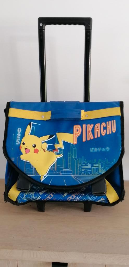 Trolley boekentas Pikachu op 2 wieltjes Tassen Schooltassen