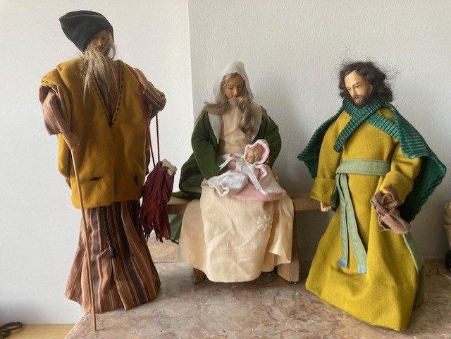 Grote Kerststal in was, Diversen, Kerst, Gebruikt, Ophalen of Verzenden