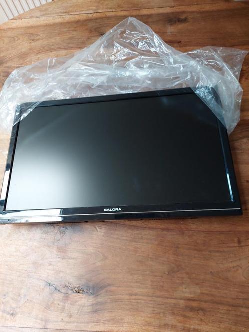 Téleviseur SALORA avec lecteur DVD incorporé, Audio, Tv en Foto, Televisies, Zo goed als nieuw, LED, 60 tot 80 cm, Full HD (1080p)