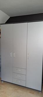 Jeugdslaapkamer grijs, Huis en Inrichting, Slaapkamer | Complete slaapkamers, Ophalen, Zo goed als nieuw, Eenpersoons, Modern, tijdloos