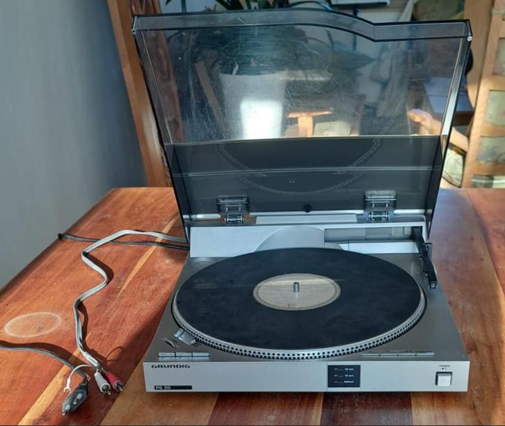 Platenspeler PS20 Grundig, Audio, Tv en Foto, Platenspelers, Gebruikt, Platenspeler, Overige merken, Ophalen