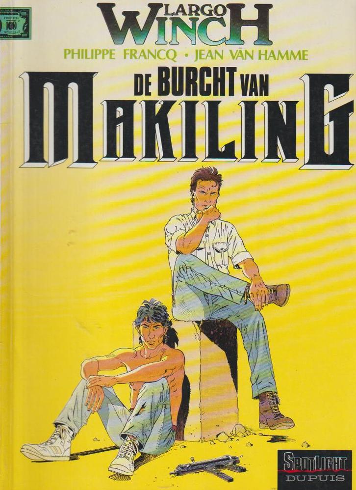 Strip Largo Winch nr. 7 - De burcht van Makiling., Boeken, Stripverhalen, Verzenden