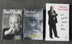 Lot de 3 livres sur Michel Serrault, Livres, Cinéma, Tv & Médias, Enlèvement ou Envoi