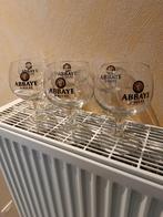 A vendre 6 verres Abbaye d Aulne, Verzamelen, Biermerken, Ophalen, Gebruikt, Glas of Glazen, Overige merken