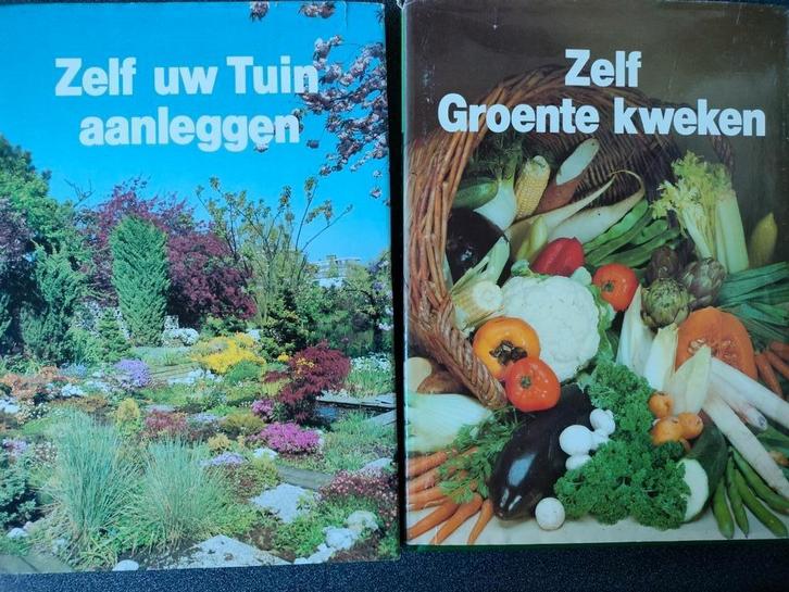 2x Lekturama: Zelf uw tuin aanleggen; Zelf groente kweken., Boeken, Wonen en Tuinieren, Gelezen, Kamerplanten, Ophalen of Verzenden