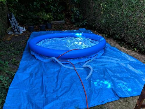 Intex easy set, Tuin en Terras, Zwembaden, Gebruikt, Opblaaszwembad, Minder dan 80 cm, 200 tot 400 cm, 200 tot 300 cm, Rond, Ophalen