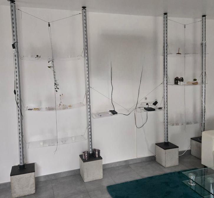 Étagère  pour deco métal ,plexi, Maison & Meubles, Accessoires pour la Maison | Étagères, Utilisé, Enlèvement