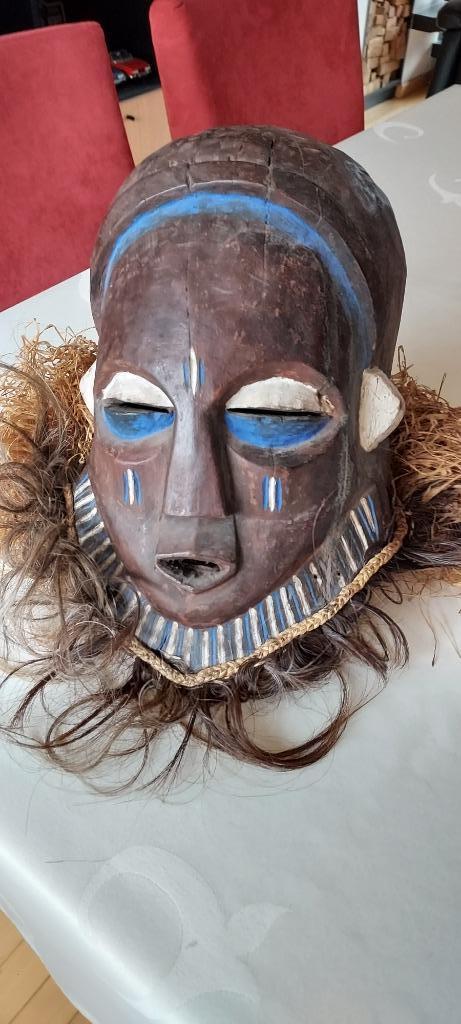 congolees masker, Antiek en Kunst, Curiosa en Brocante, Verzenden