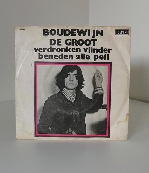 Boudewijn de Groot - Verdronken vlinder / beneden alle pijl, Cd's en Dvd's, Vinyl Singles, Gebruikt, Ophalen of Verzenden