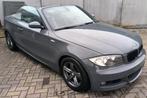 *BMW 120D Cabrio - Airco - M-pakket - 160pk versie*, Auto's, Zwart, 4 cilinders, Cabriolet, Leder en Stof