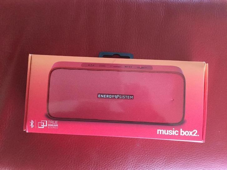 speaker van het merk Energy Sistem Music Box 2 Cherry new, Audio, Tv en Foto, Luidsprekerboxen, Nieuw, Ophalen of Verzenden