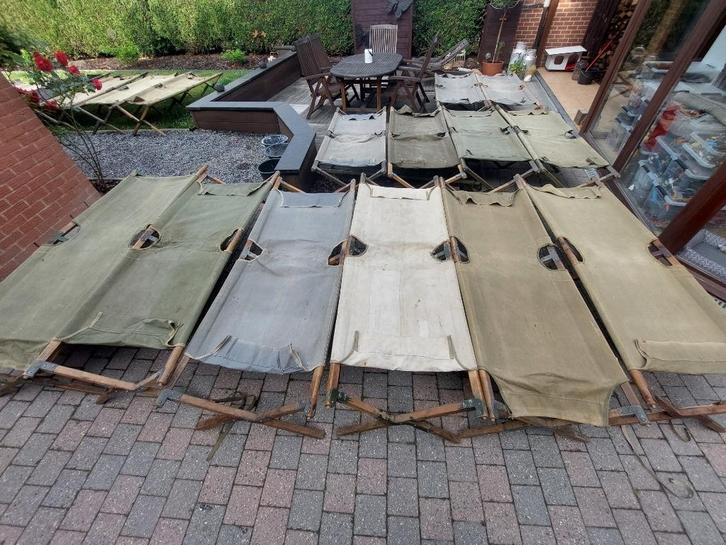 Kampeerbed ons ww2, Verzamelen, Militaria | Tweede Wereldoorlog, Landmacht, Overige typen, Ophalen of Verzenden