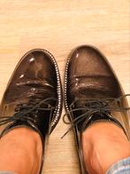 Chaussures à lacets pour femmes avec strass marron, Chaussures basses, Comme neuf, Brun, JHAY