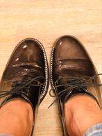 Dames veterschoenen met strass bruin, JHAY, Schoenen met lage hakken, Bruin, Ophalen of Verzenden