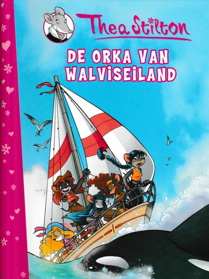 Strip : Thea Stilton nr. 1 - De orka van walviseiland., Boeken, Stripverhalen, Verzenden