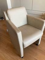 2 Lederen zeteltjes met wieltjes, topkwaliteit, Ophalen, Zo goed als nieuw, Leer