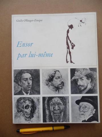 JAMES ENSOR ; KUNSTBOEK "ENSOR PAR LUI-MÊME " beschikbaar voor biedingen