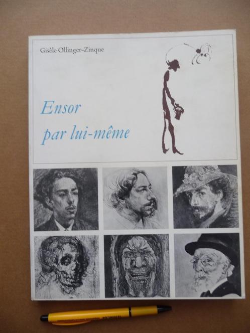 JAMES ENSOR ; KUNSTBOEK "ENSOR PAR LUI-MÊME ", Boeken, Kunst en Cultuur | Beeldend, Zo goed als nieuw, Schilder- en Tekenkunst