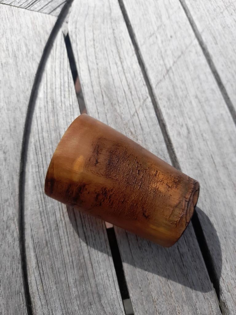 Ancienne coupe de chasse en corne, années 1930, Collections, Collections Animaux, Enlèvement ou Envoi