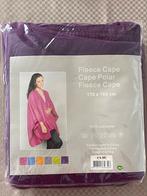 NIEUWE !!! Fleece cape in gesloten verpakking  🍄, Kleding | Dames, Homewear, Nieuw, Ophalen of Verzenden, Paars