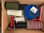 linten allerlei, vele kleuren en lengtes/breedtes, Hobby en Vrije tijd, Stoffen en Lappen, Ophalen, Overige materialen, Overige kleuren
