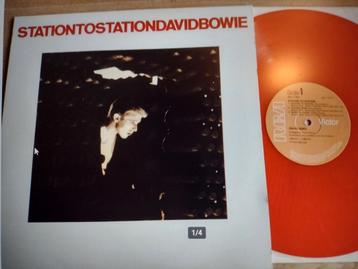 LP: DAVID BOWIE: STATION TO STATION red vinyl (nieuwstaat) beschikbaar voor biedingen