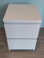 table de chevet Malm IKEA, Maison & Meubles, Moins de 45 cm, Enlèvement, Utilisé, 55 à 70 cm