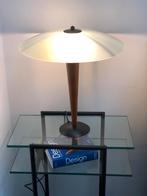 Lampe champignon 1980 verre en parfait état!, Huis en Inrichting, Lampen | Tafellampen, Ophalen of Verzenden, Gebruikt, Glas, Vintage memphis 1980 1970