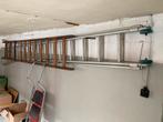 Uitschuifbare aluminium ladder 8,5m, Doe-het-zelf en Bouw, Ophalen, Gebruikt, Ladder, Opvouwbaar of Inschuifbaar