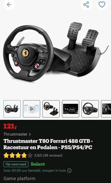 PlayStation 5 racestuur Ferrari  beschikbaar voor biedingen