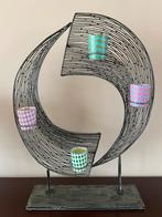 Decoratieve houder met 4 theelichtglaasjes, Ophalen