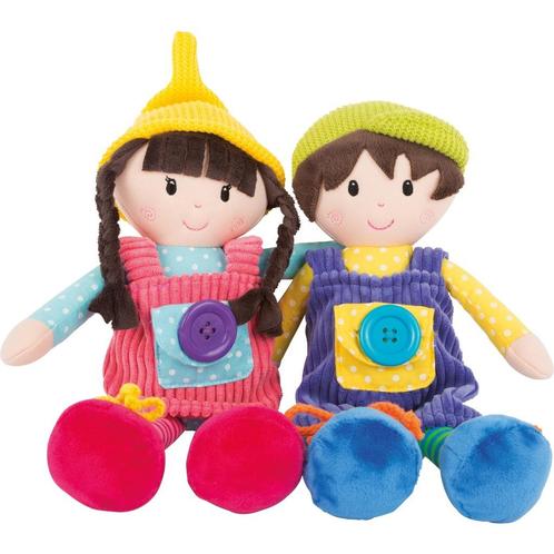 Noah en Emma: aanleerpoppen, Enfants & Bébés, Jouets | Peluches, Neuf, Autres types, Enlèvement