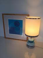 Vintage lamp en kunstwerk, Antiek en Kunst, Ophalen of Verzenden