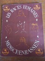 Les races humaines - menschenrassen, Ophalen of Verzenden, Gelezen, Plaatjesalbum