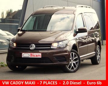 Vw CADDY 2.0 TDi MAXI + 7 PLACES + NAVI+ CRUIZE + CLIM+ Eu6