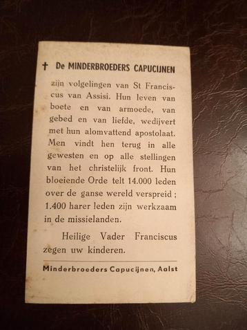 Aalst capucijnen prent, Ophalen of Verzenden