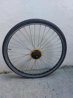 Roue de vélo derrière 28pouces 7 cassettes, Fietsen en Brommers, Fietsonderdelen, Ophalen, Gebruikt, Wiel