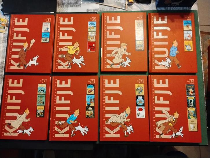 de rode Kuifje box : Herge Casterman 2015 ., Boeken, Stripverhalen, Zo goed als nieuw, Complete serie of reeks, Ophalen of Verzenden