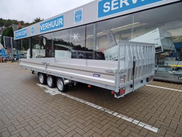 Kantelbare machine transporters tot 6m20 !