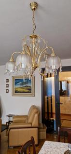 Luster met melkglas, Huis en Inrichting, Ophalen