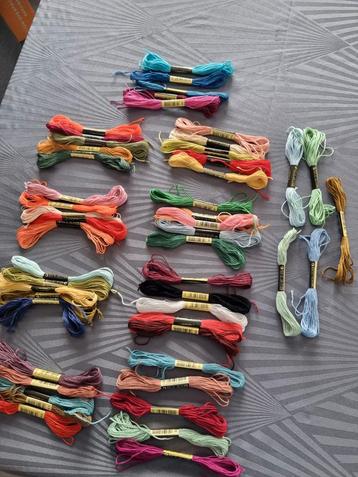Nieuw 100% Katoen / 100 stukjes elke kleur 2 keer dat is met beschikbaar voor biedingen